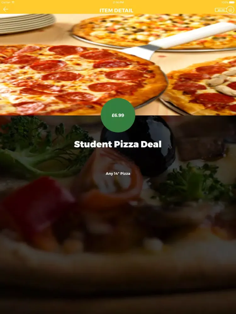 PIZZA CONNECTION LEEDS iPad  سکرین شاٹس
