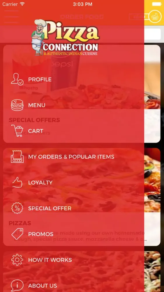 PIZZA CONNECTION LEEDS سکرین شاٹس