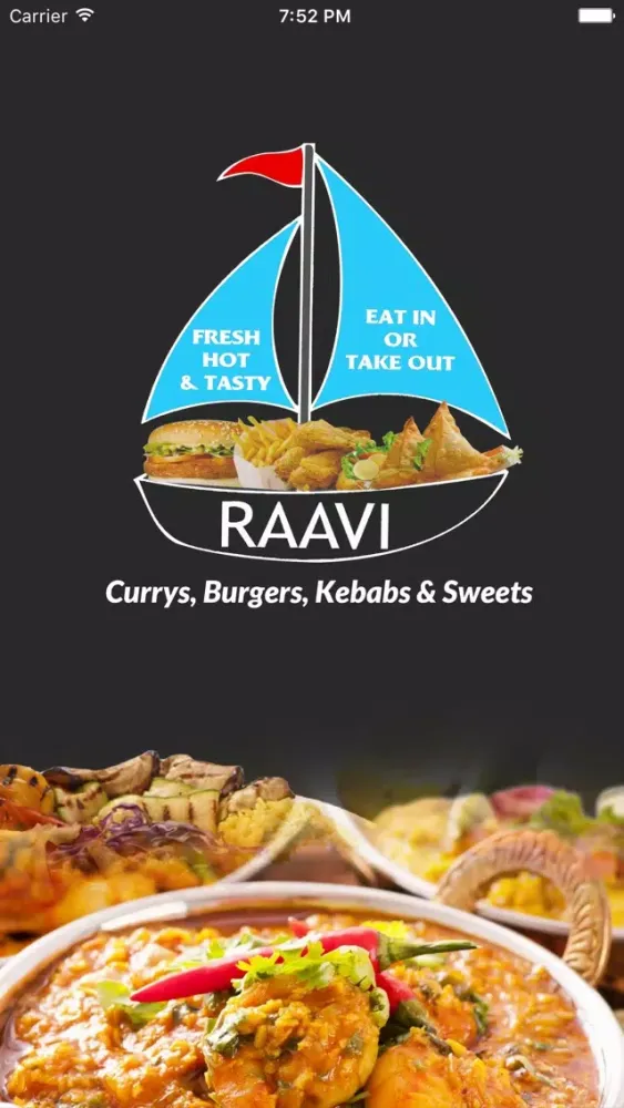 Capturas de pantalla de RAAVI CURRYS AND SWEETS