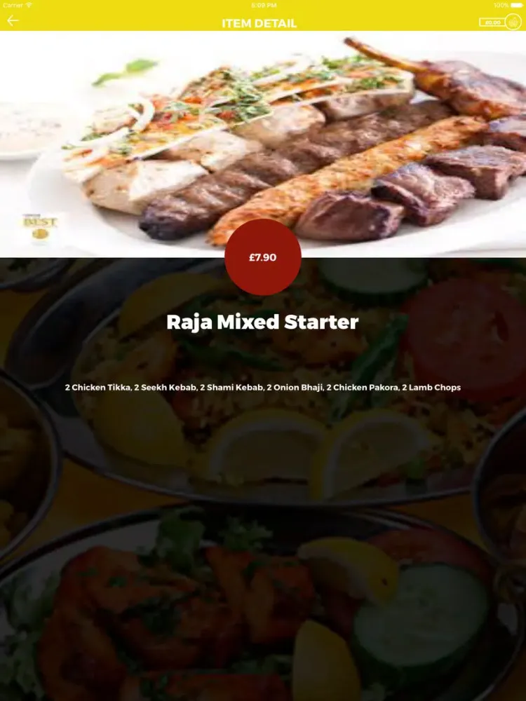 RAJAS DESI GRILL WAKEFIELD iPad 應用截圖