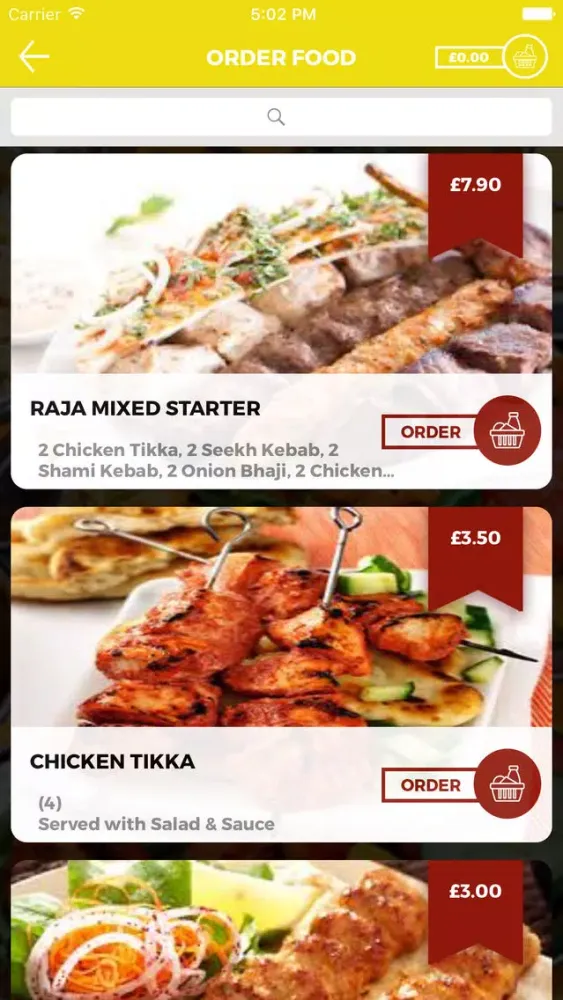 RAJAS DESI GRILL WAKEFIELD應用截圖