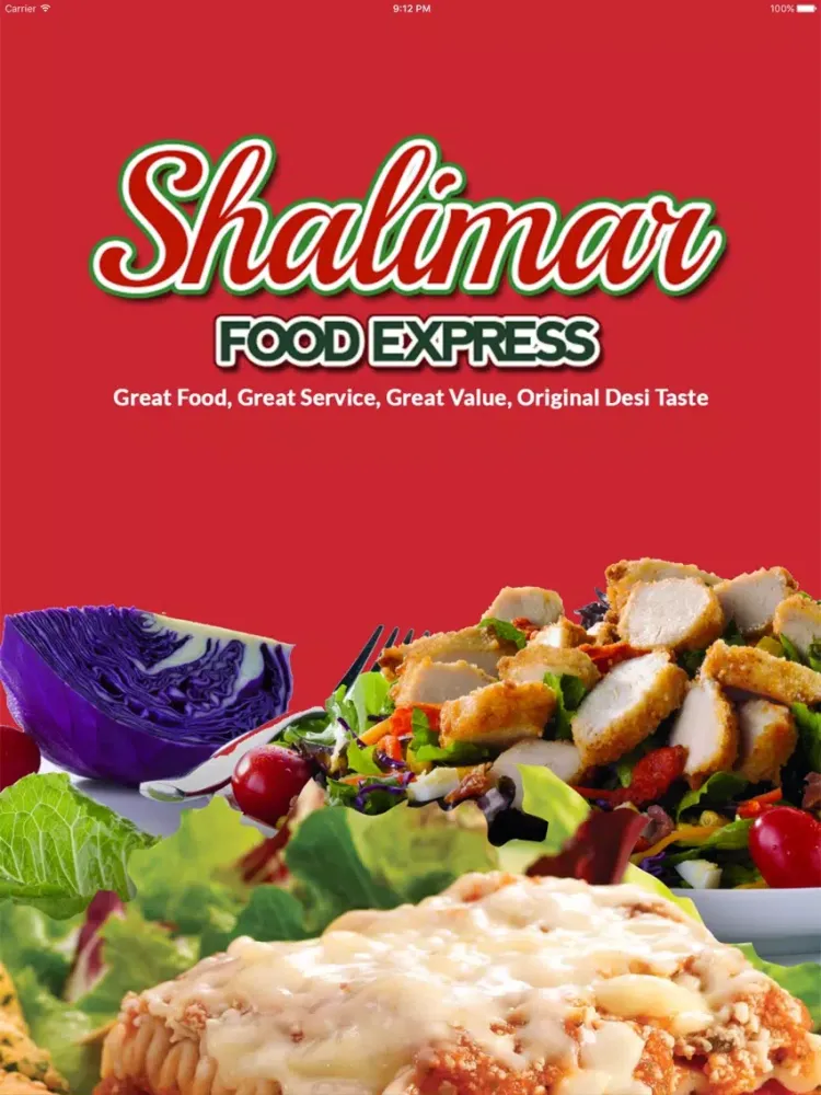 Screenshot di SHALIMAR FOOD EXPRESS SOUTHAMPTON iPad 