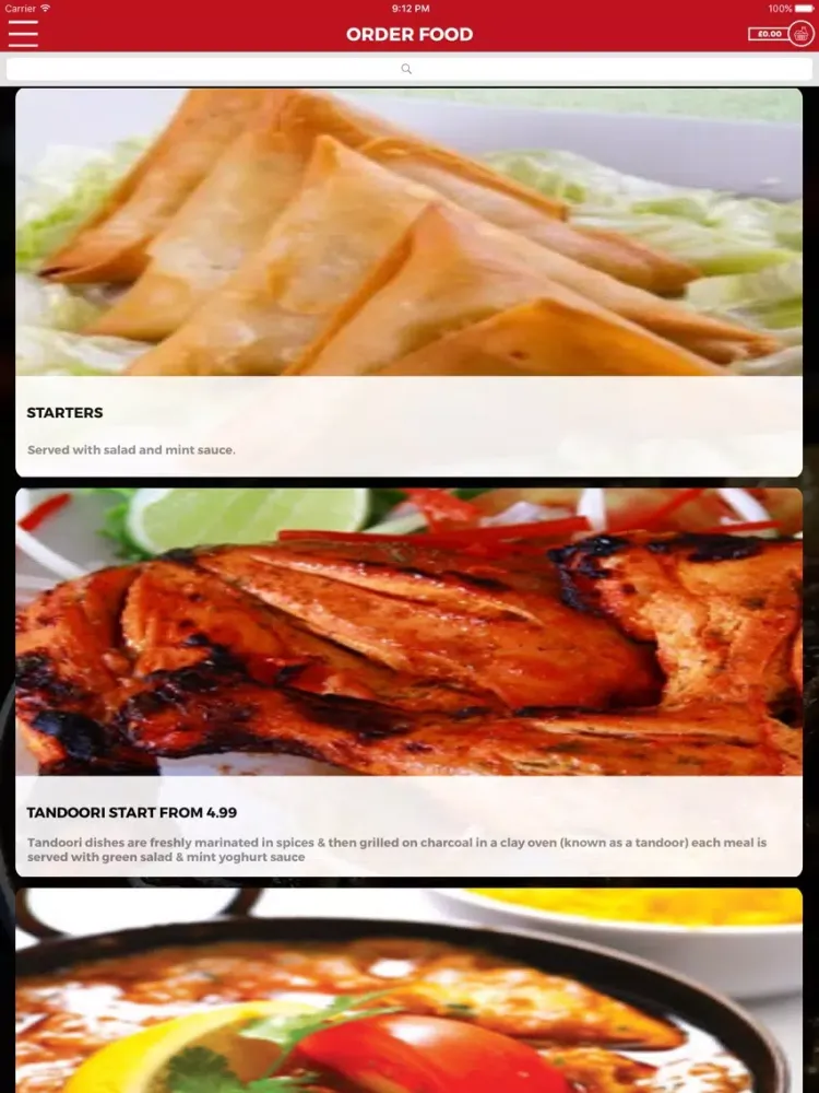 Screenshot di SHALIMAR FOOD EXPRESS SOUTHAMPTON iPad 