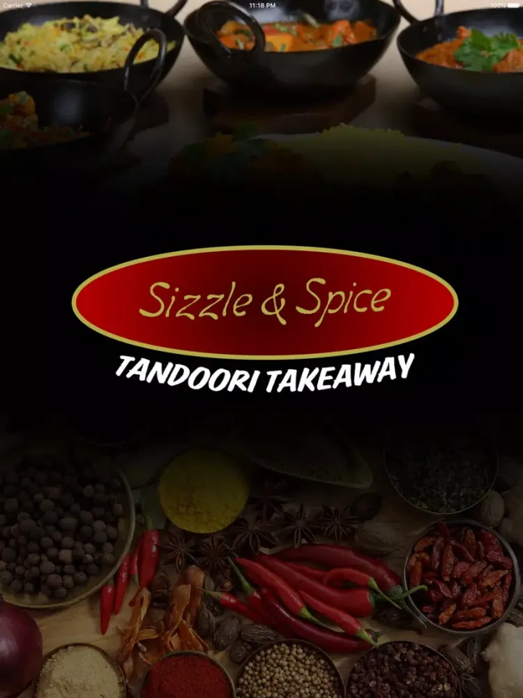 SIZZLE AND SPICE GLASGOW iPad  Screenshots