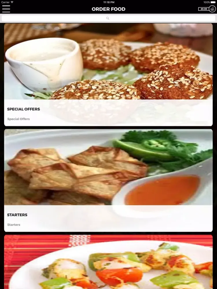 SIZZLE AND SPICE GLASGOW iPad  Screenshots