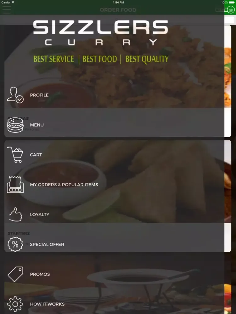 ภาพหน้าจอของ SIZZLER PAISLEY iPad 