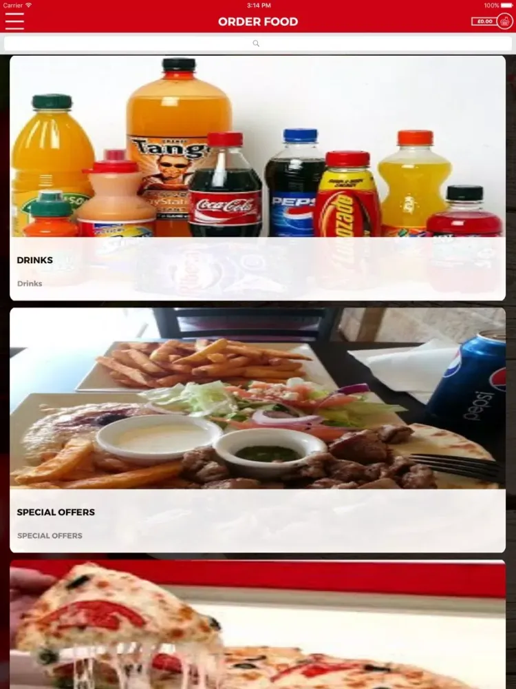 SIZZLER CAMBUSLANG iPad 應用截圖