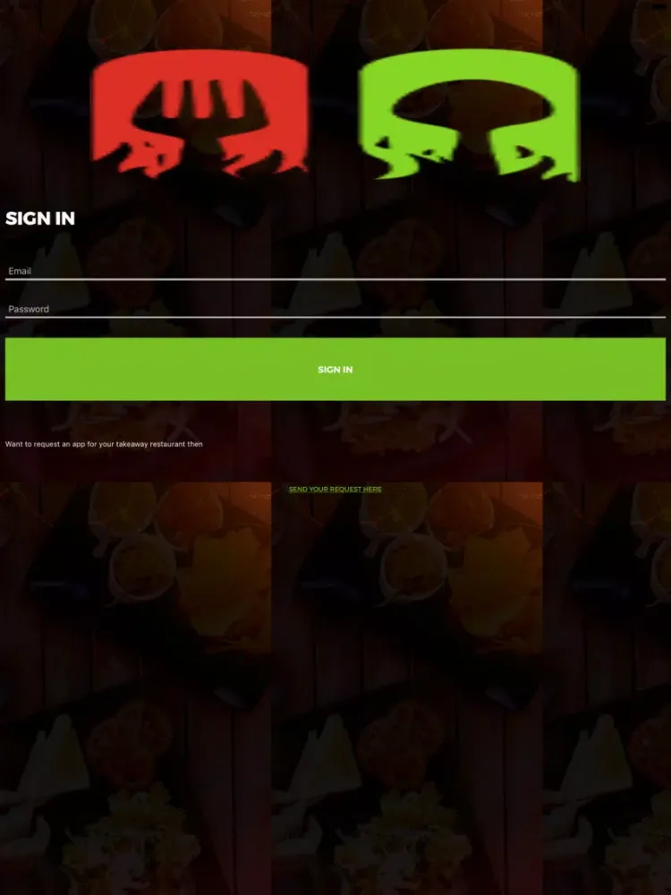 Capturas de pantalla de Smart TakeAway Admin iPad 