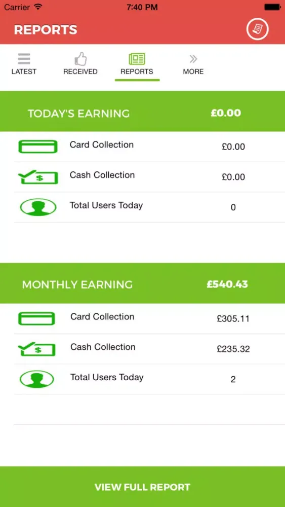 Capturas de pantalla de Smart TakeAway Admin