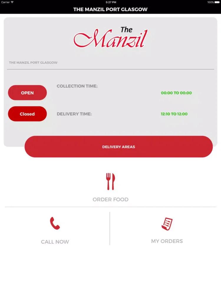 THE MANZIL PORT GLASGOW iPad 应用截图
