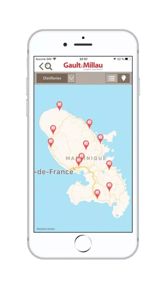 Gault&Millau Martinique سکرین شاٹس