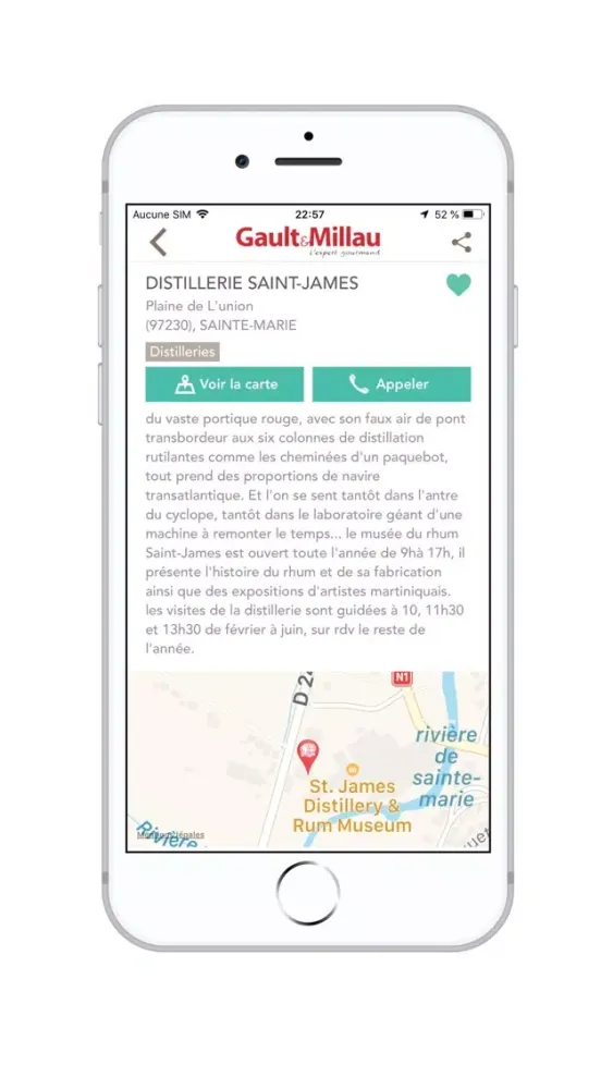 Gault&Millau Martinique سکرین شاٹس