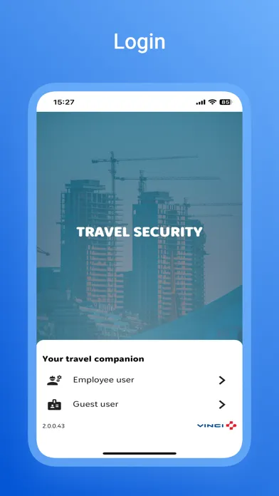 VINCI Travel Security Ekran Görüntüleri