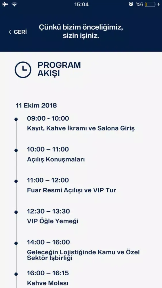 Lojistik Zirvesi Ekran Görüntüleri
