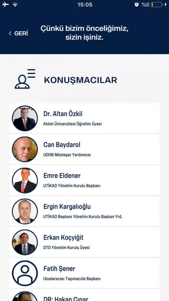 Lojistik Zirvesi Ekran Görüntüleri