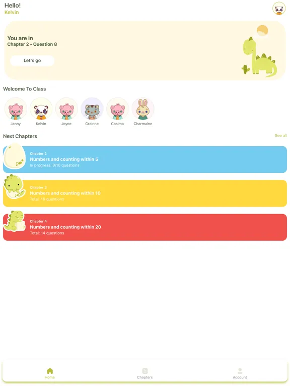 Kindergarten Math Learning iPad 应用截图