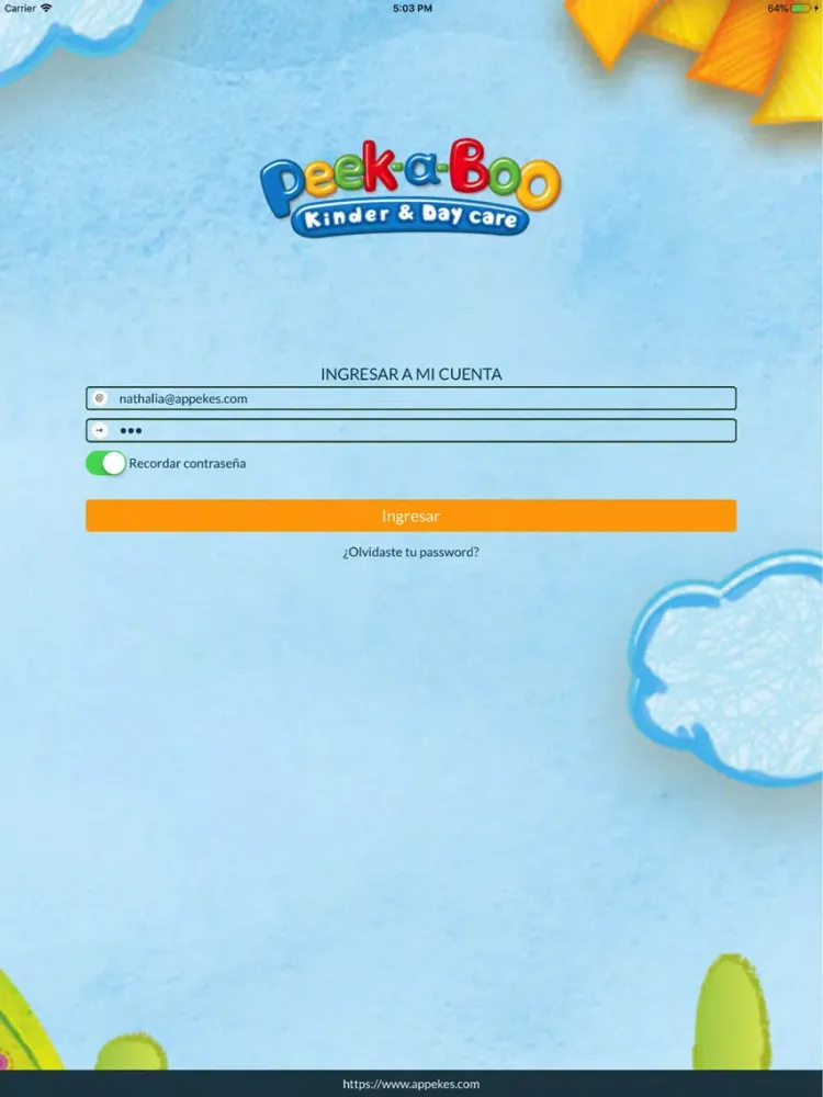 Zrzuty ekranu Peek-a-Boo Kinder iPad 