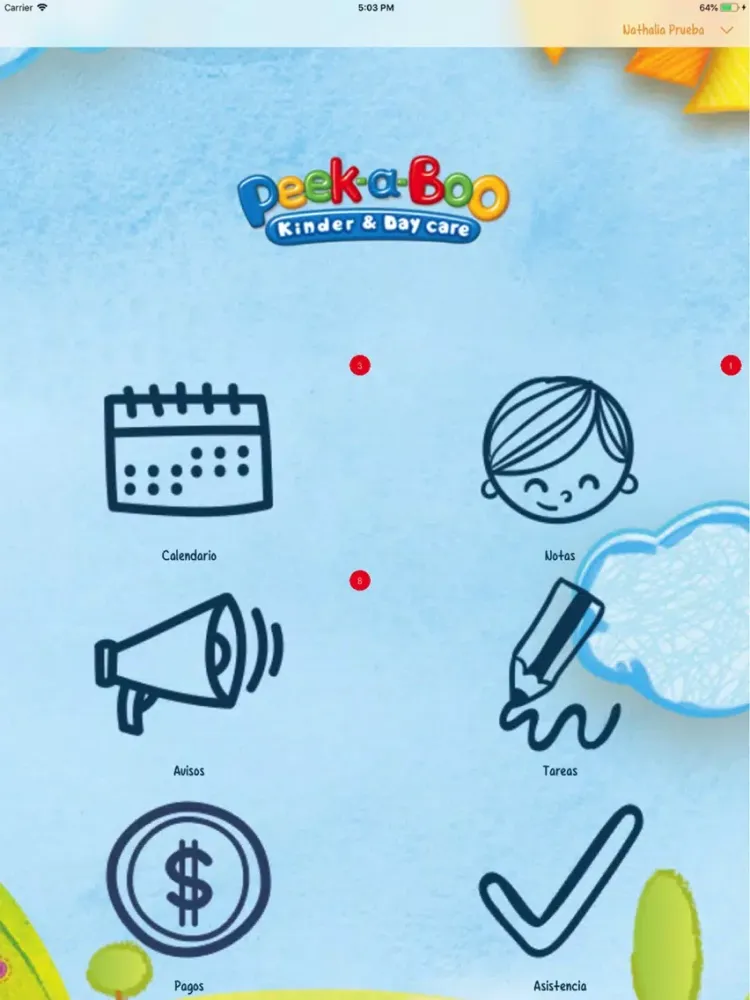 Zrzuty ekranu Peek-a-Boo Kinder iPad 
