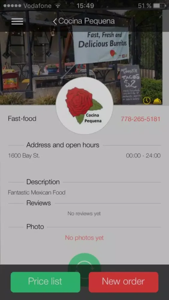 Capturas de pantalla de BonusMe - order online