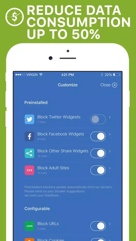 AdBlocker - block Ads & Browse Faster应用截图