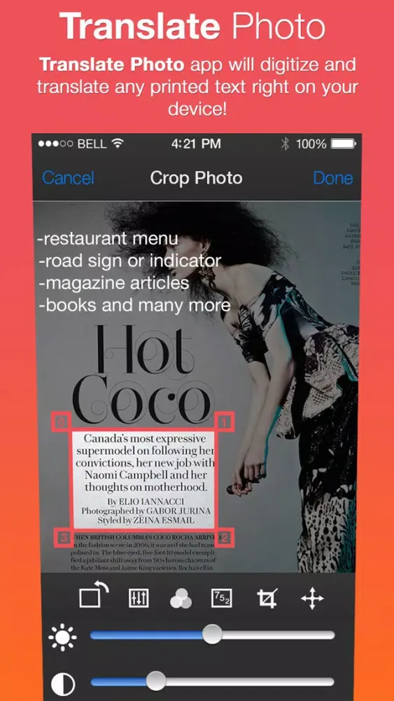 Translate Photo - OCR Camera Scanner & Translator應用截圖