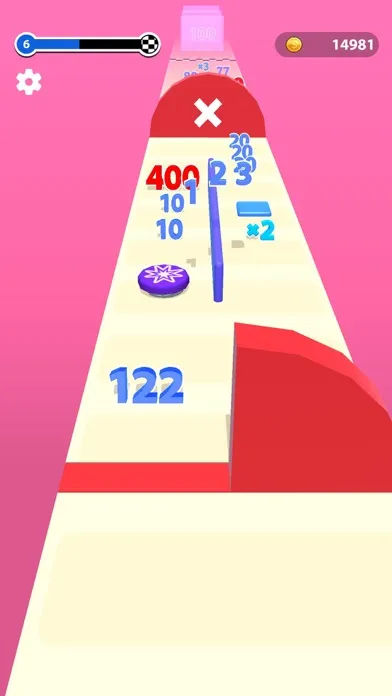 Tangkapan skrin Number Run 2047: Merge Games
