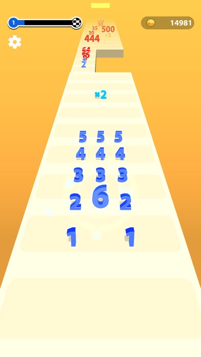 Number Run 2047: Merge Games スクリーンショット