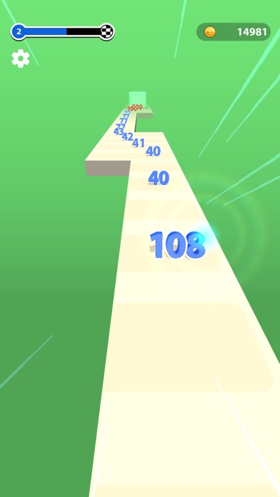 Number Run 2047: Merge Games スクリーンショット