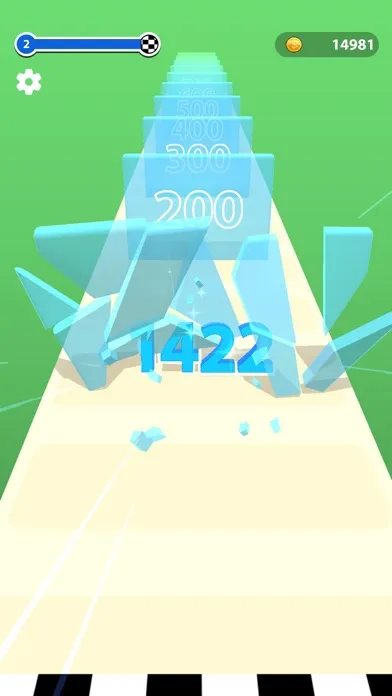 Tangkapan skrin Number Run 2047: Merge Games