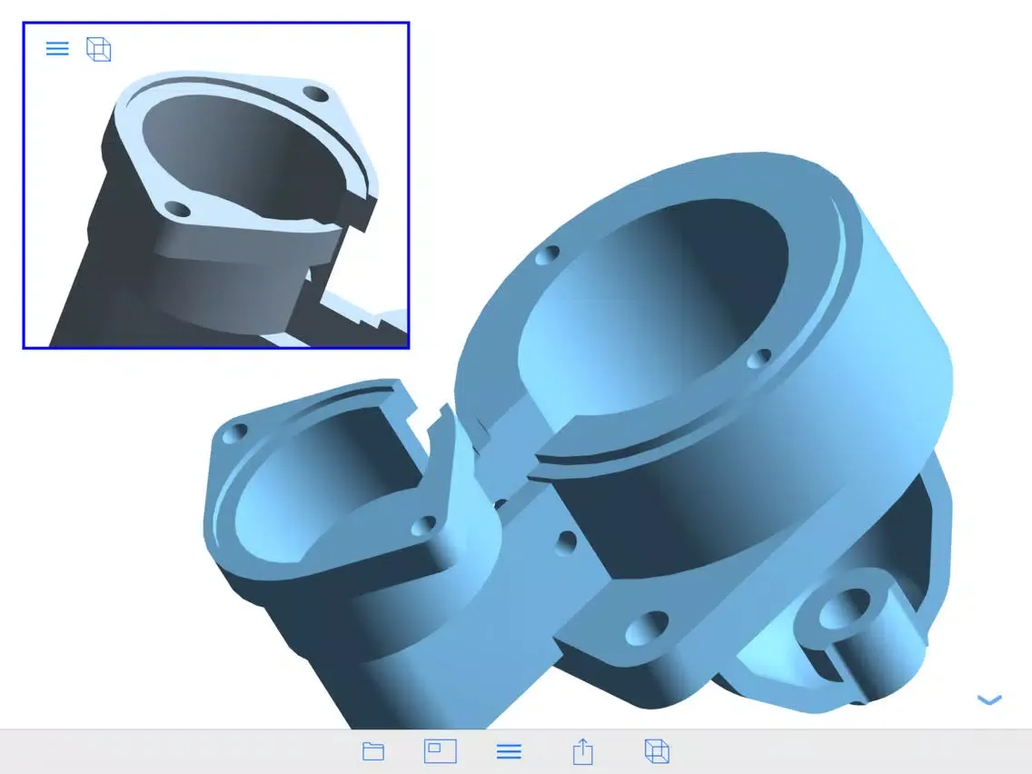 STL Viewer iPad 應用截圖