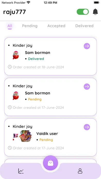 Скриншоты Smart Mart Delivery