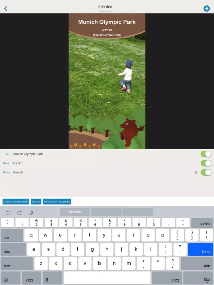 omoide Pro - easy movie maker iPad  Screenshots