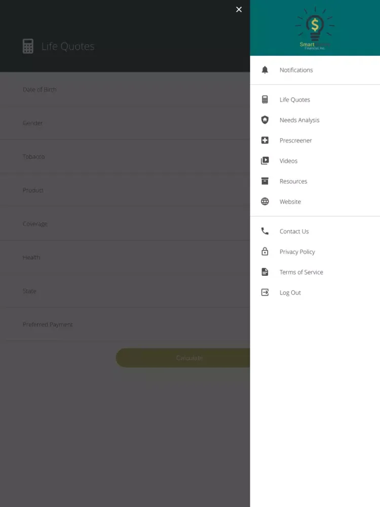 SmartMoney Quote & Sell Life iPad  Ekran Görüntüleri