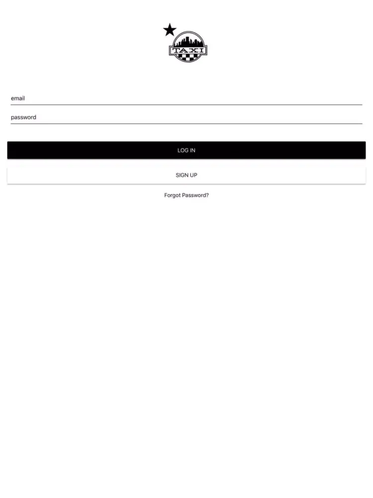 Tangkapan skrin Star Bush Taxis iPad 
