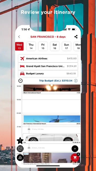 SmartNomad - Plan & Book Trips應用截圖