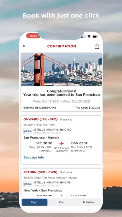 SmartNomad - Plan & Book Trips應用截圖