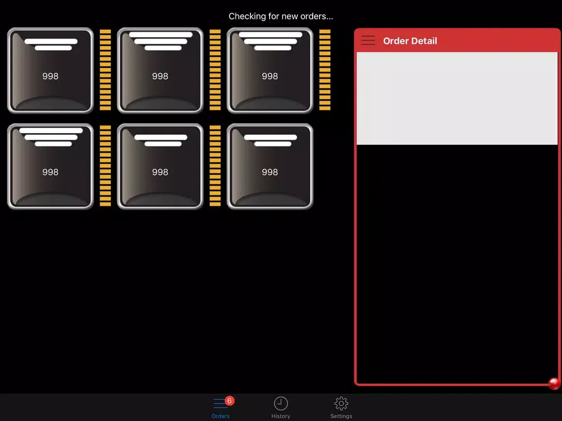 Capturas de tela do SOManager iPad 