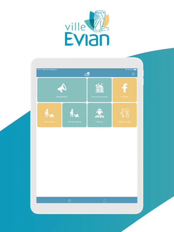 ภาพหน้าจอของ Au coeur d'Evian iPad 