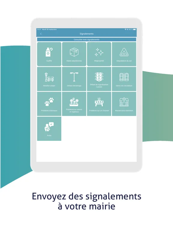 ภาพหน้าจอของ Au coeur d'Evian iPad 