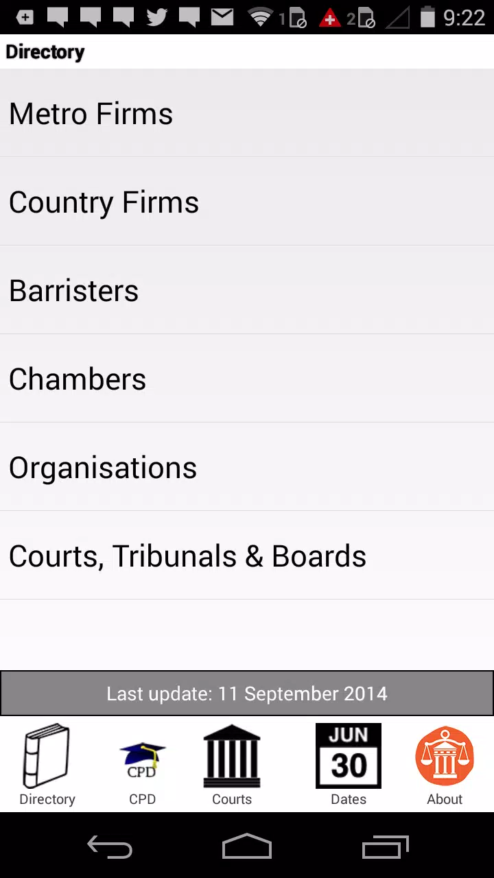 Law Society Screenshots