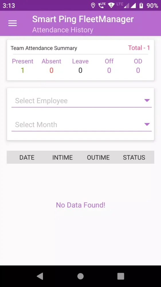 Captures d'écran de Smart Ping Fleet Manager