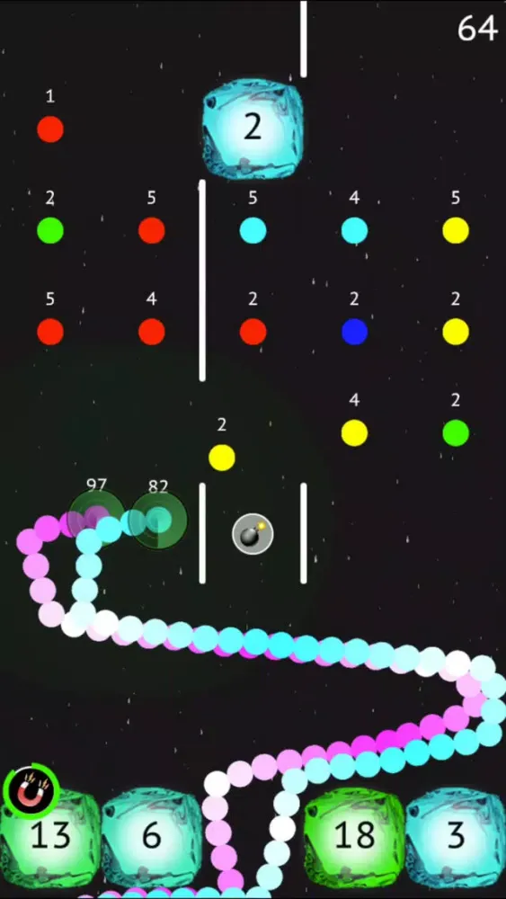 Tangkapan skrin Twin Snake - Arcade