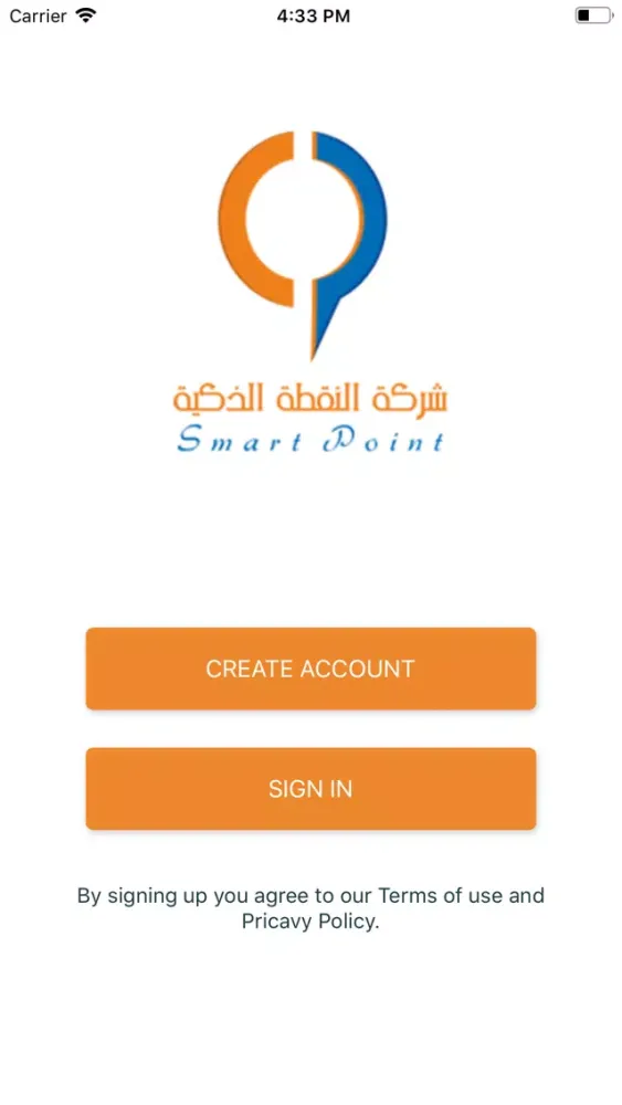 Capturas de tela do Smart point company
