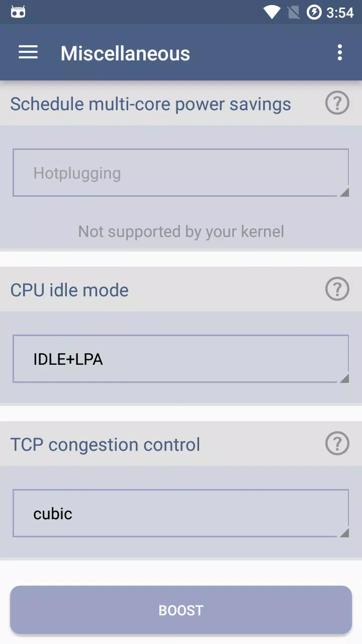 Kernel Booster Screenshots