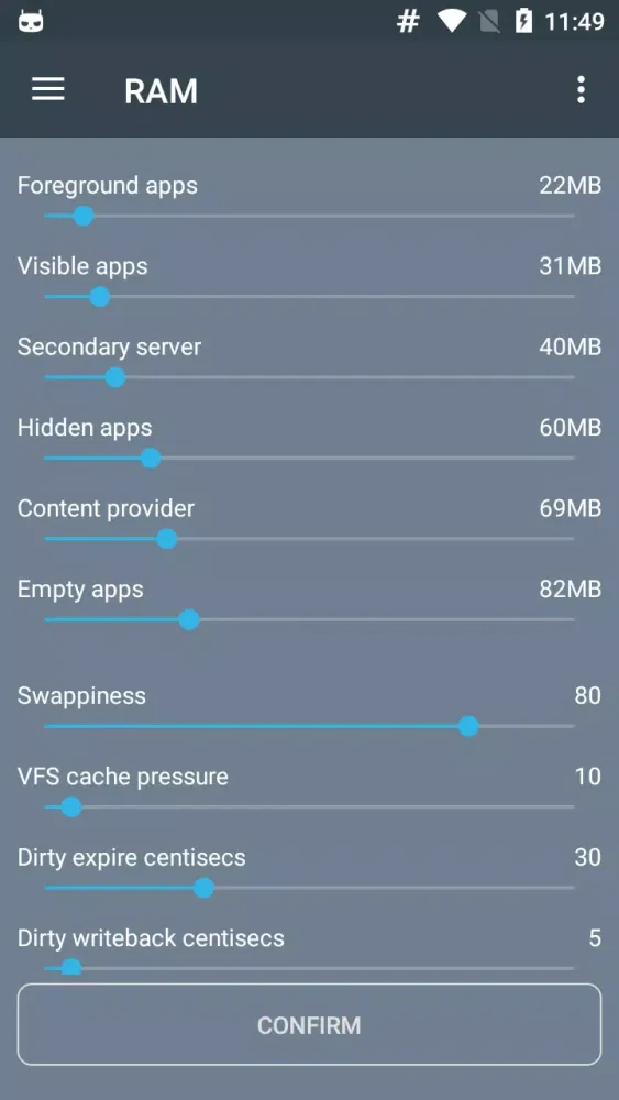 RAM Manager Pro Screenshots