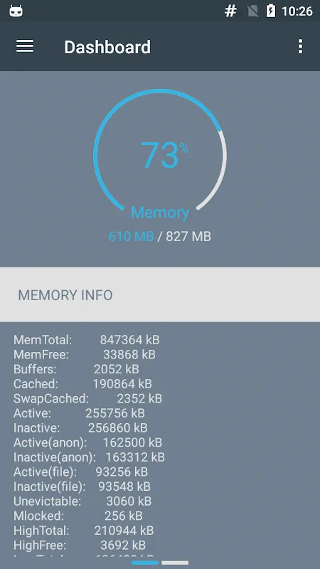 RAM Manager Free سکرین شاٹس