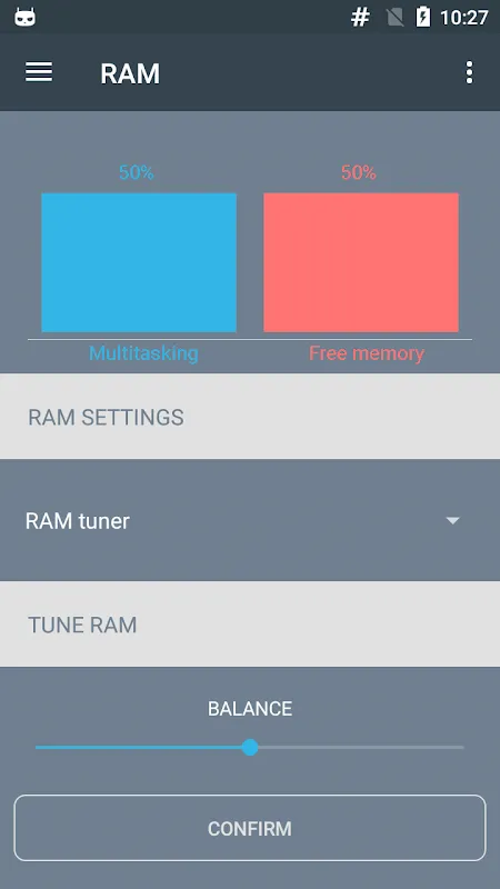 RAM Manager Free سکرین شاٹس