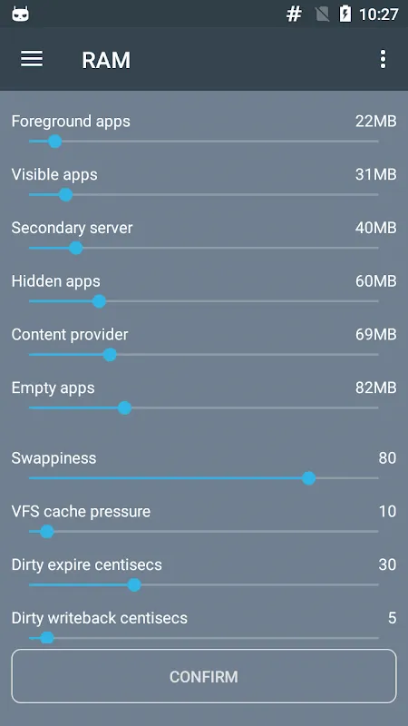 RAM Manager Free سکرین شاٹس
