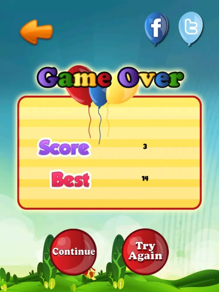 Pop The Balloons Pro iPad 应用截图