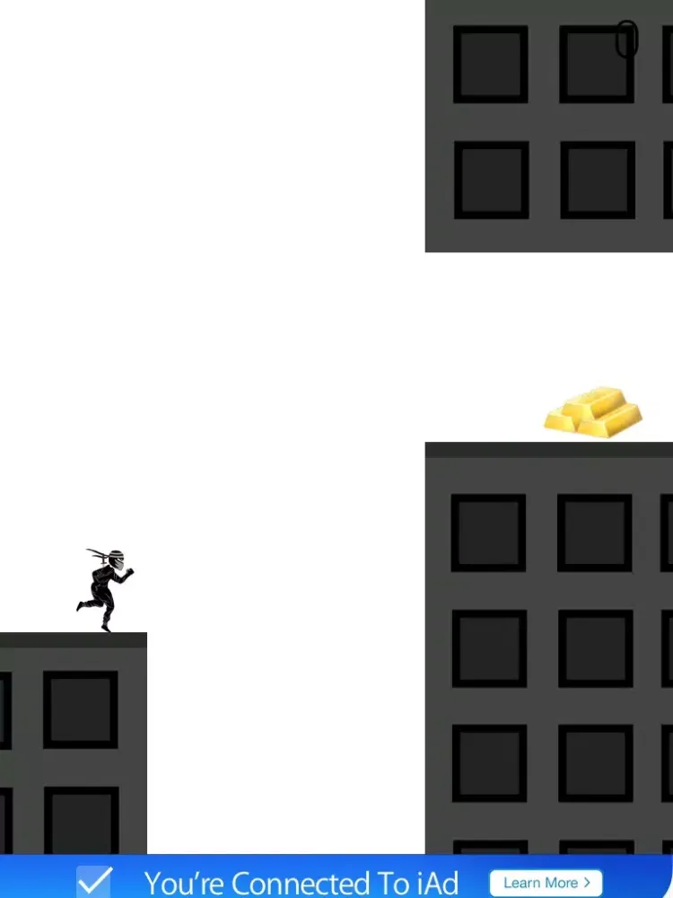 Capturas de tela do Amazing Ninja Jumper iPad 
